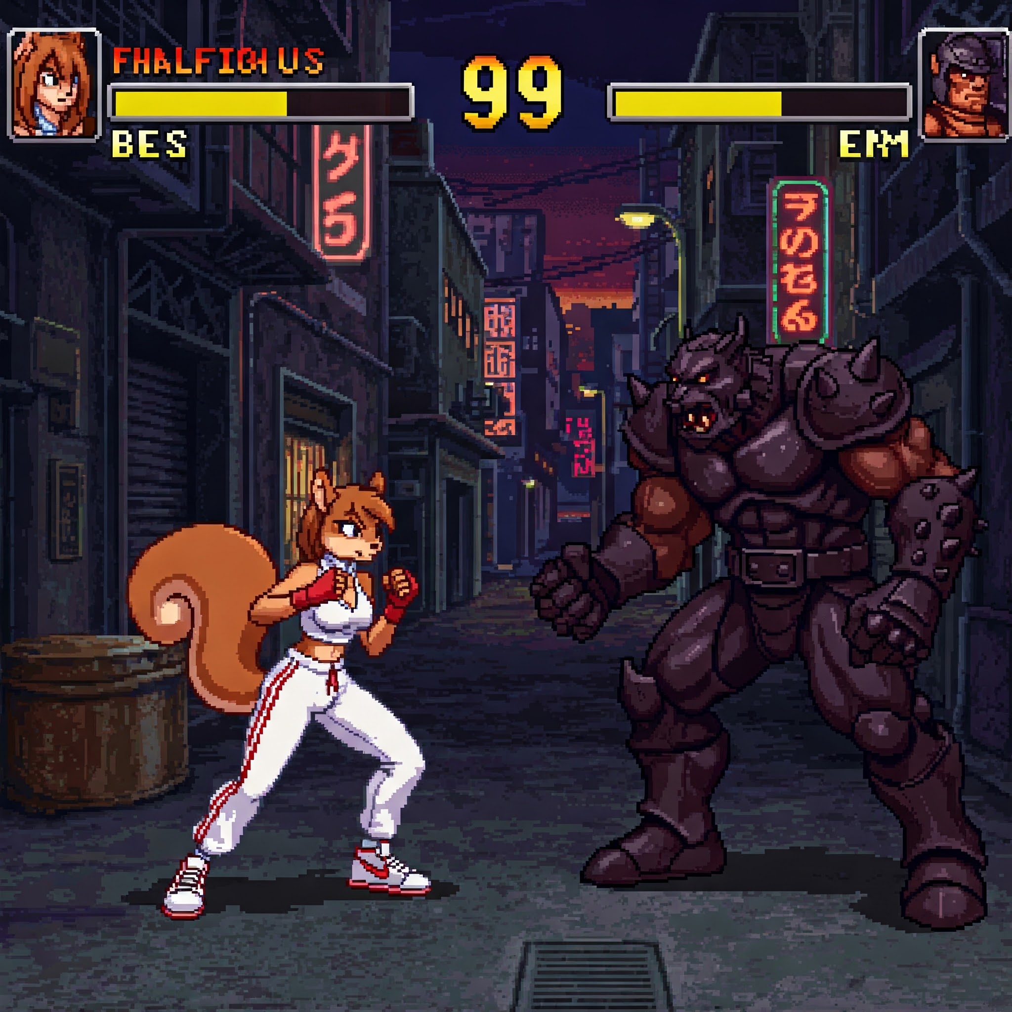 Imagen juego Fighting Squirrel